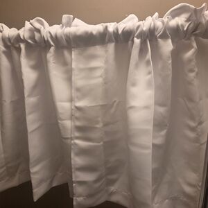 Elegant White Curtain Panel